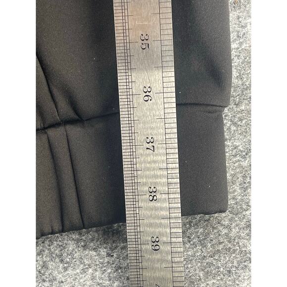 Public Record Black Checkered Jogger Sweatpants Women's Size XL - Picture 7 of 8